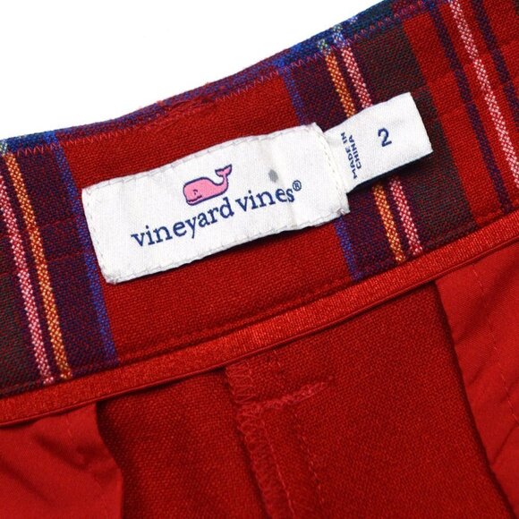 Vineyard Vines Plaid Jolly Ankle Pants - Picture 7 of 7